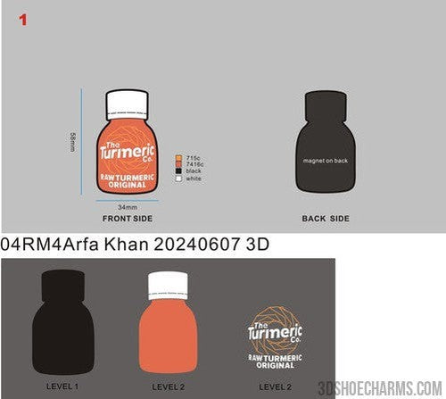 CUSTOM RUBBER MAGNETS - 04RM4Arfa Khan 20240607 3D