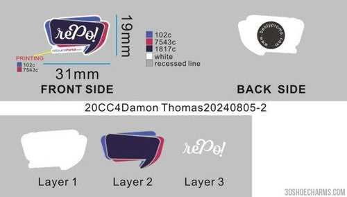 CUSTOM SHEO CAHRMS-Make up the difference3DSC4912