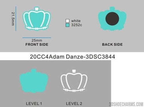 CUSTOM SHOE CHARMS-Reorder 20CC4Adam Danze