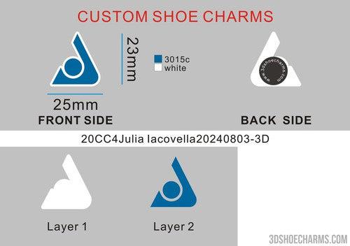 CUSTOM SHOE CHARMS-20CC4Julia Iacovella