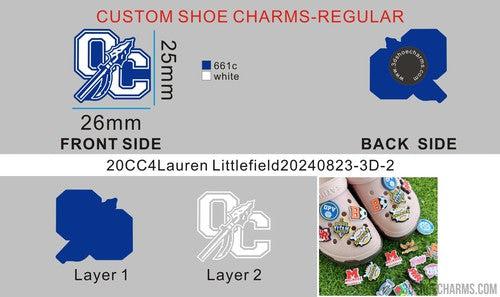 CUSTOM SHOE CHARMS-20CC4Lauren Littlefield