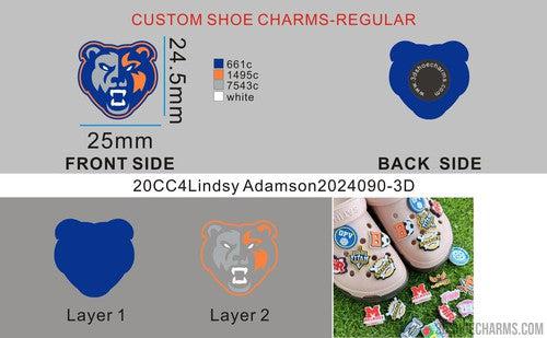 CUSTOM SHOE CHARMS-20CC4Lindsy Adamson