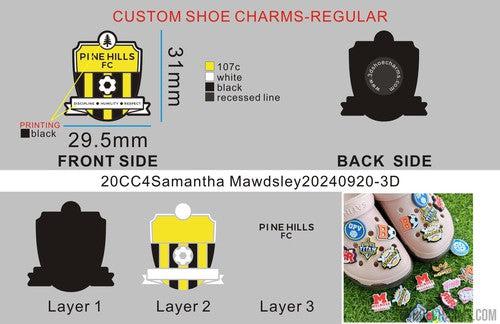 CUSTOM SHOE CHARMS-20CC4Samantha Mawdsley