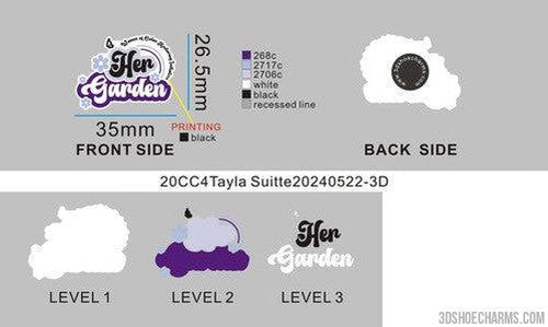 CUSTOM SHOE CHARMS-20CC4Tayla Suitte