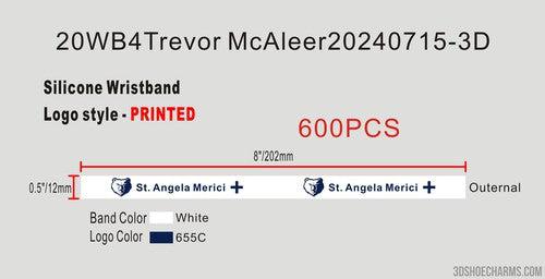 CUSTOM SILICONE WRISTBANDS-20WB4Trevor McAleer