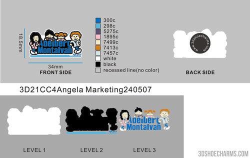 CUSTOM CHARMS 21CC4Angela Marketing