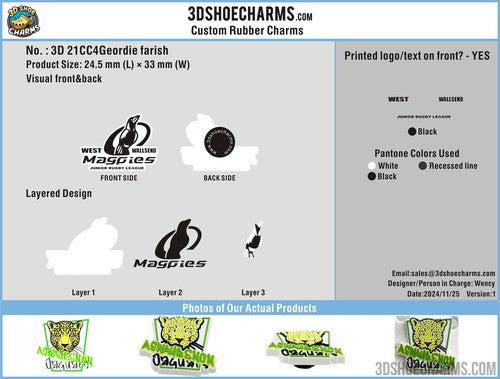 CUSTOM CHARMS 21CC4Geordie farish