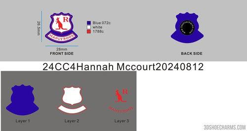 CUSTOM SHOE CHARMS - 24CC4Hannah Mccourt20240812