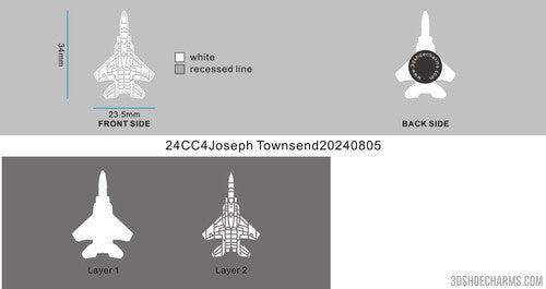 CUSTOM SHOE CHARMS - 24CC4Joseph Townsend20240805