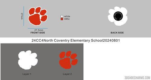 CUSTOM SHOE CHARMS - 24CC4North Coventry Elementary School20240801