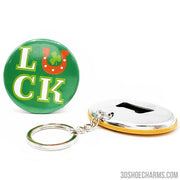 Personalized Metal Tin Bottle Opener Keychain