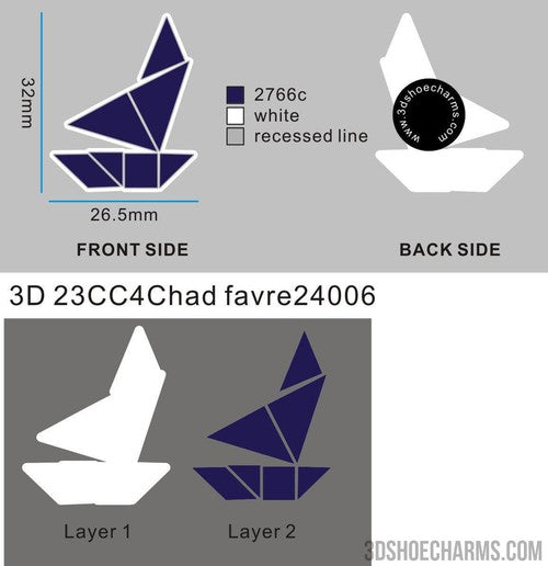 CUSTOM CHARMS-23CC4Chad favre24006