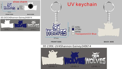 CUSTOM KEYCHAINS/CHARMS-23CC4Shannon Gainey240614