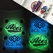 Glow-in-the-Dark Custom Versatile Shoe Charms