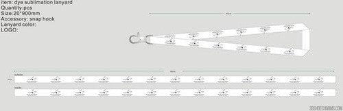 CUSTOM  LANYARD-21CL4Janice