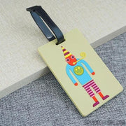 Custom 3D Rubber Luggage Tag