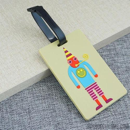 Custom 3D Rubber Luggage Tag