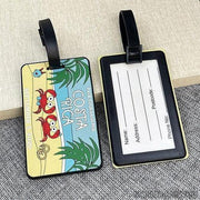 Custom 3D Rubber Luggage Tag