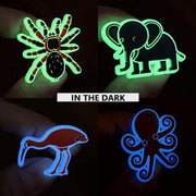 Glow-in-the-Dark Animal Clog Charms